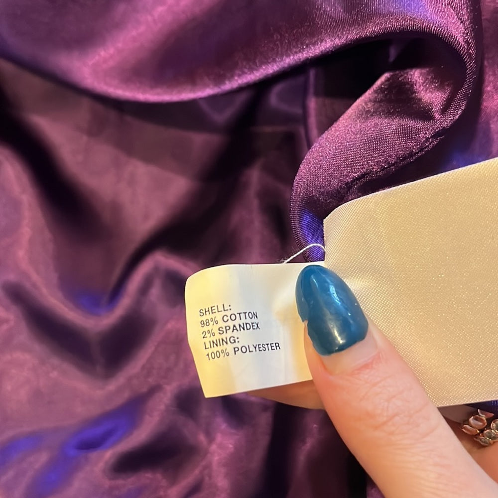 Gap Woman’s Black Velvet Blazer Jacket Size 0
