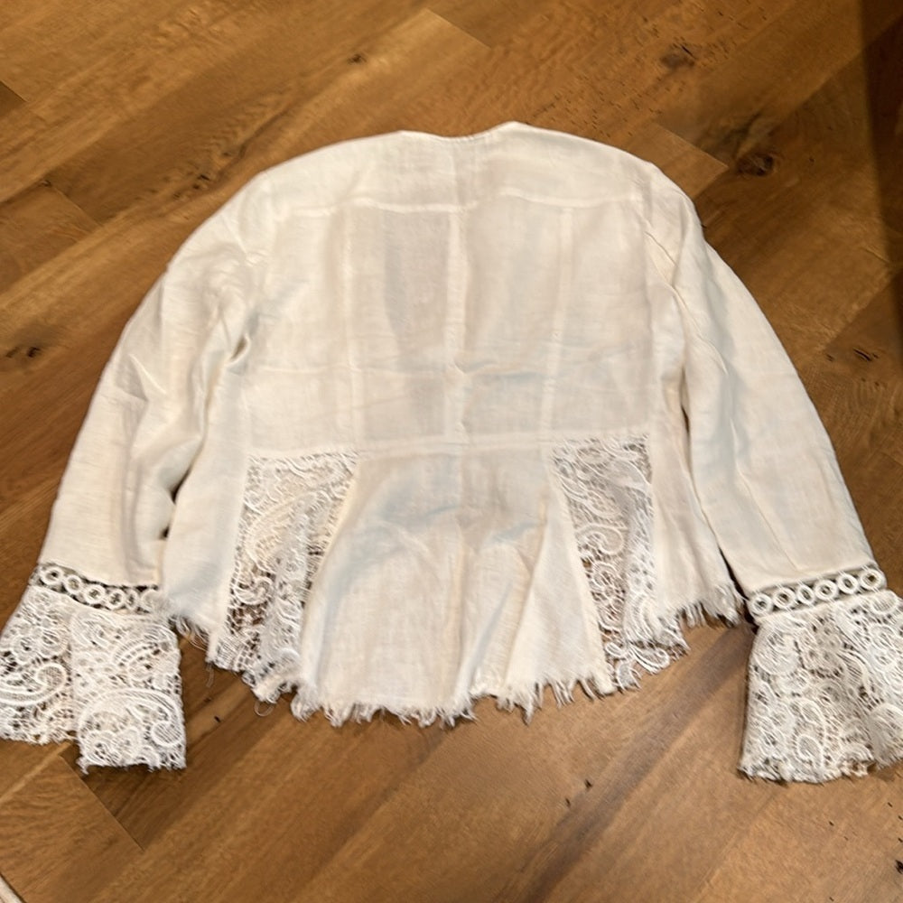 INC Women’s Jacket White Size Small