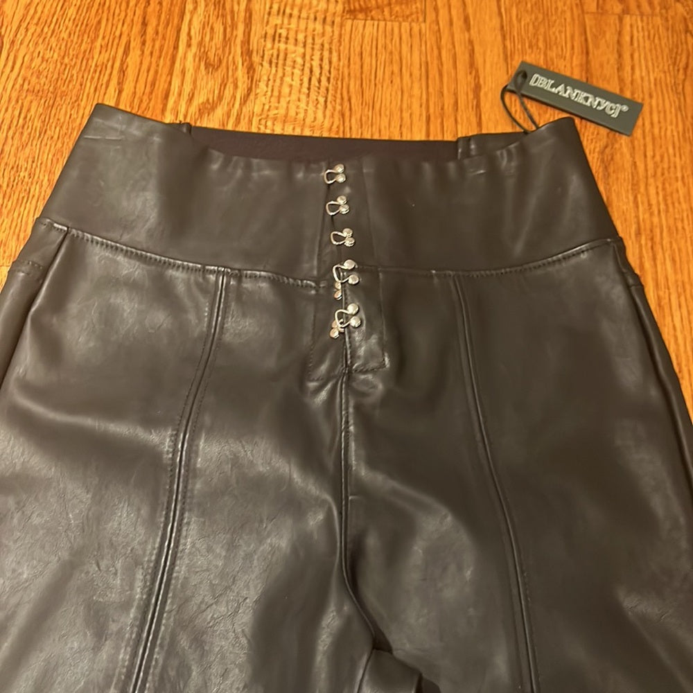 NWT Blank NYC Woman’s Faux Leather Pants Size 27