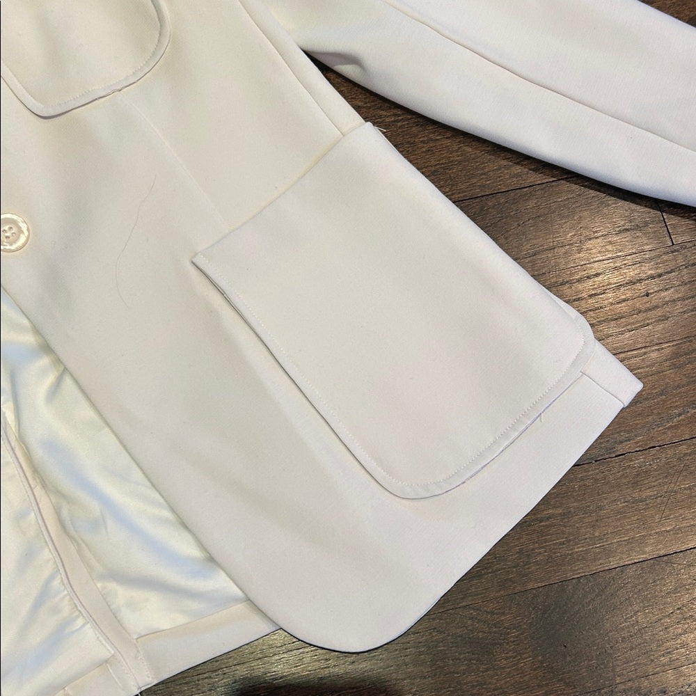 NWT 525 Women's Cream Blazer Size Large