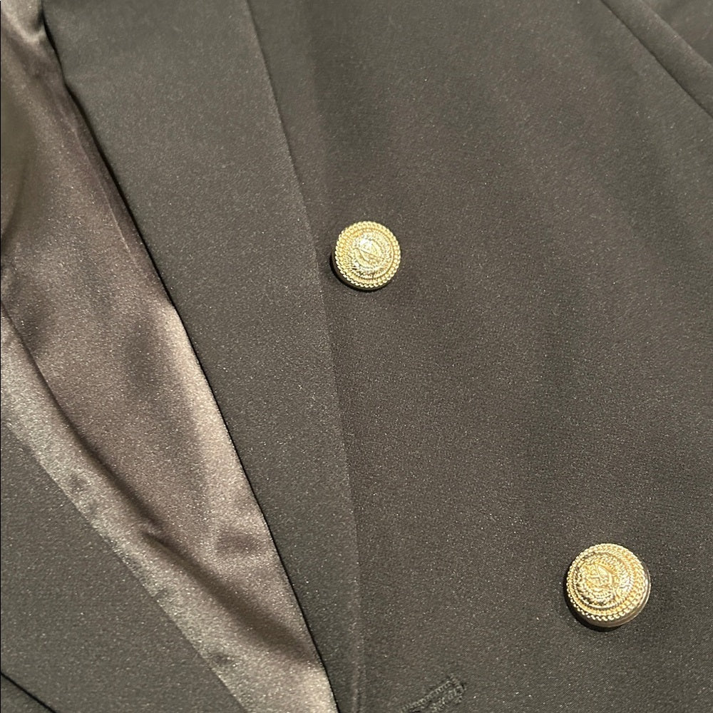 Generation Love Women's Double-Breasted Black Blazer Size Large