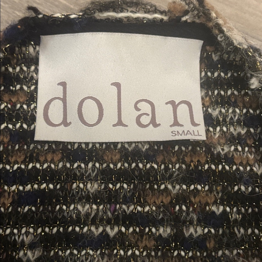 Dolan Women’s Brown and Black Jacket Size S