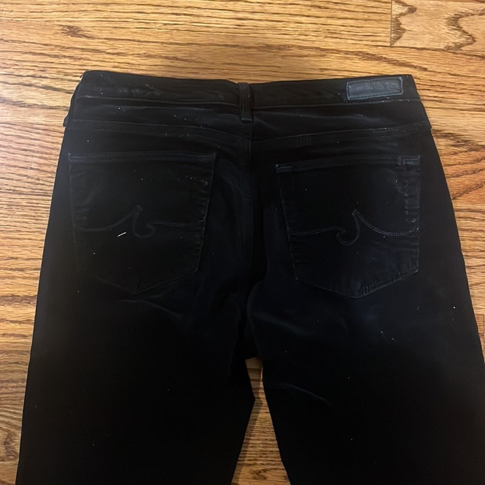 Adriano Goldschmied Woman’s Black The Prima Cigarette Leg Jeans Size 27R