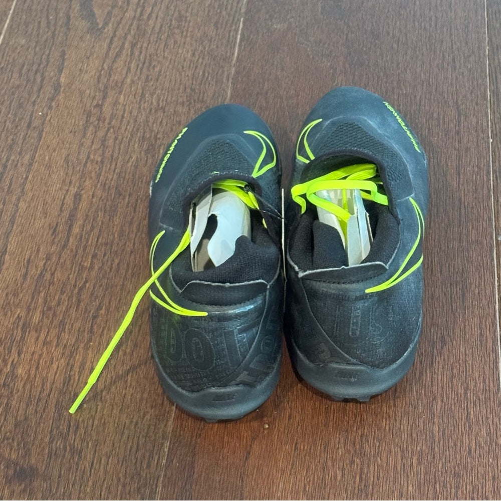NWT Nike Men’s PHANTOM VSN ACADEMY DF TF - BLACK/VOLT Yellow  Cleats Size 6.5