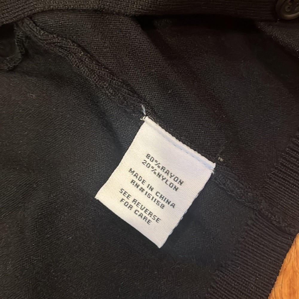 NWT 525 Woman’s Black Cropped Cardigan Size XS