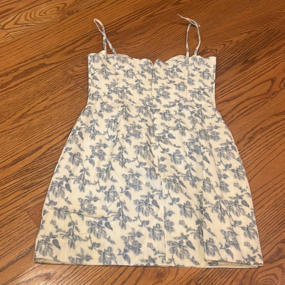Brock Collection Woman’s Blue Floral Dress Size 2
