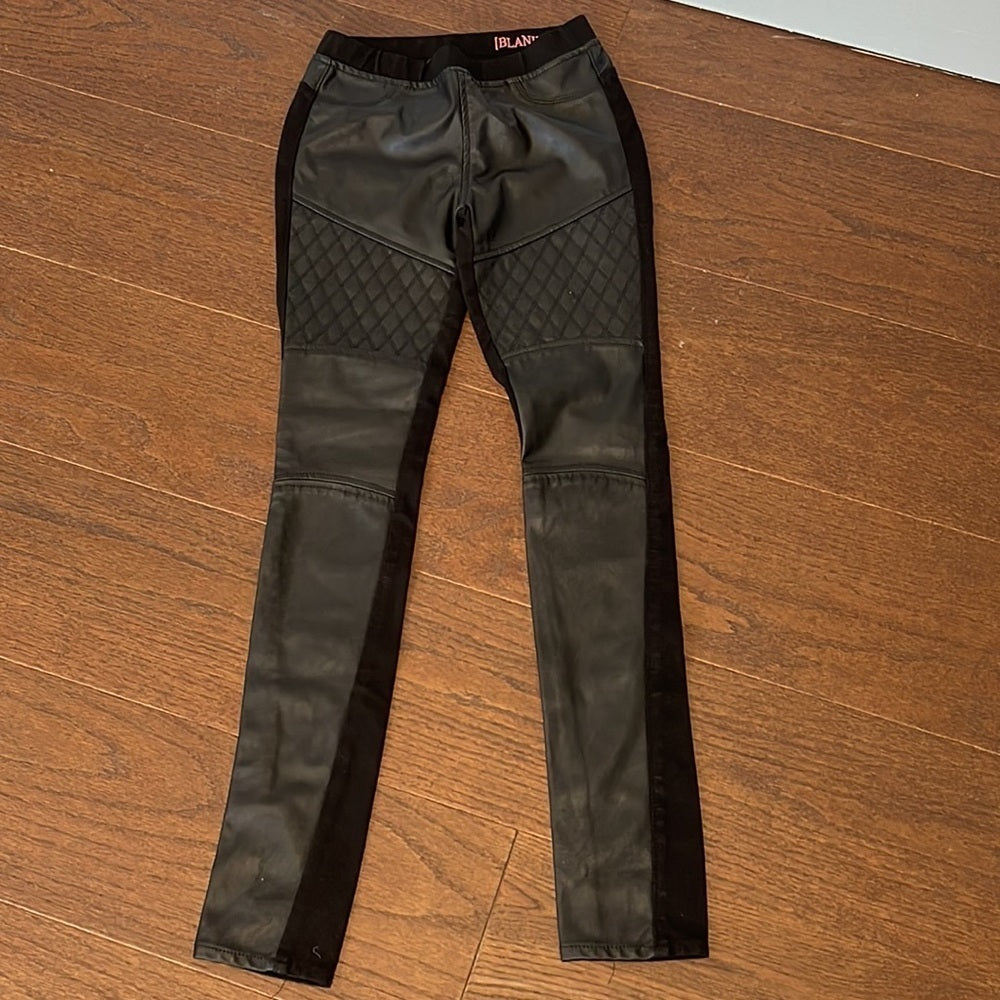 NWT Blank NYC Faux Leather Leggings Size 14
