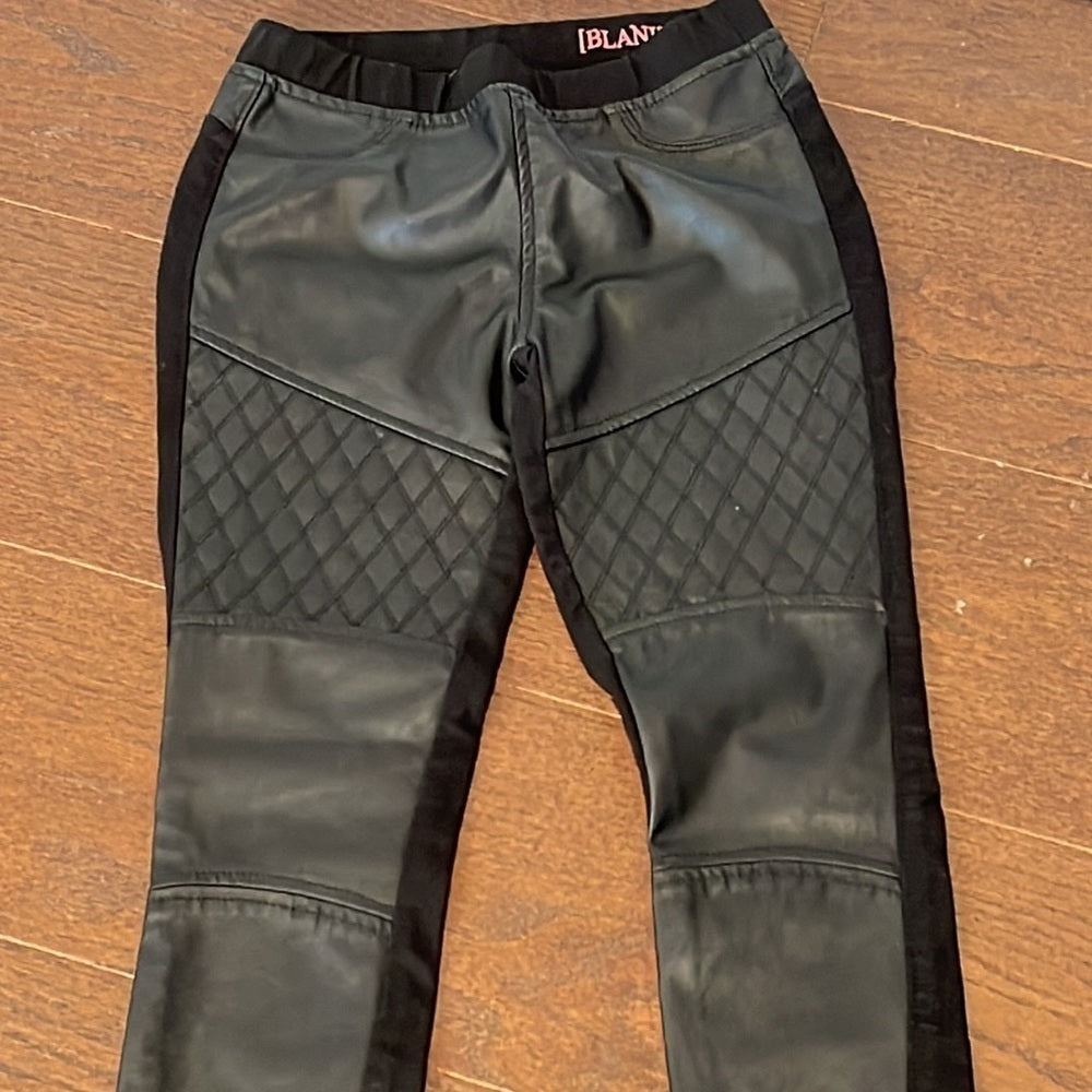 NWT Blank NYC Faux Leather Leggings Size 14