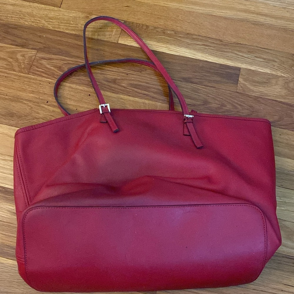 Michael Kors Women’s Red Tote Bag OS