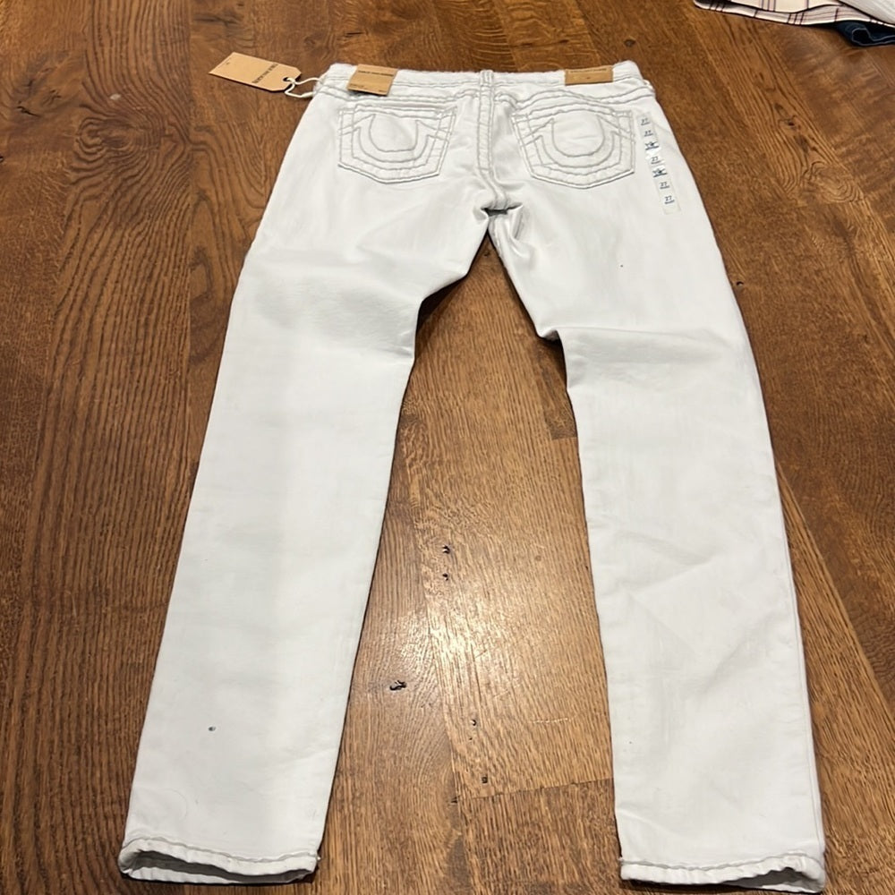 NWT True Religion Women’s High Rise Super Skinny Blue Jeans Size 27