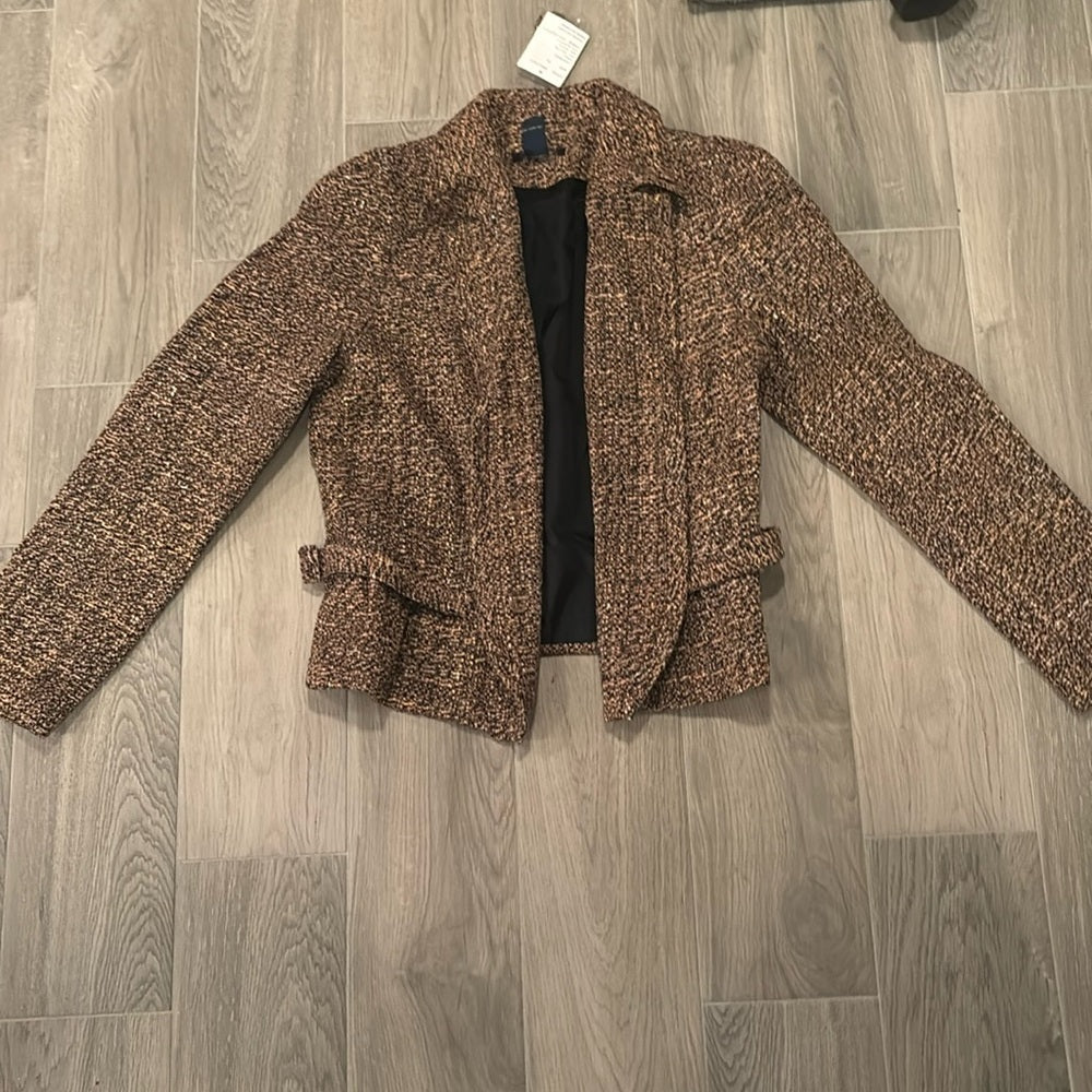 NWT Boston Proper Brown Women’s Jacket Size 14