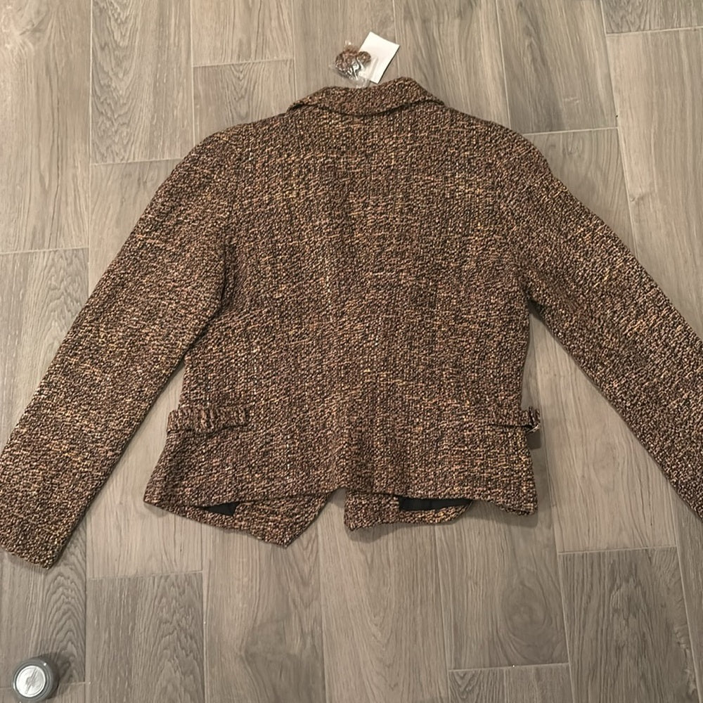 NWT Boston Proper Brown Women’s Jacket Size 14