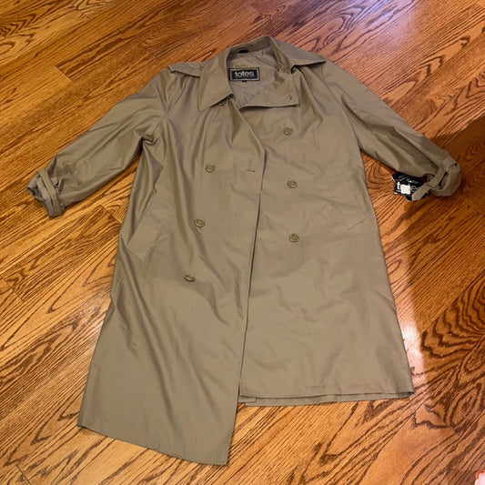 NWT Woman’s Diplomat Tan Trench Coat Size M