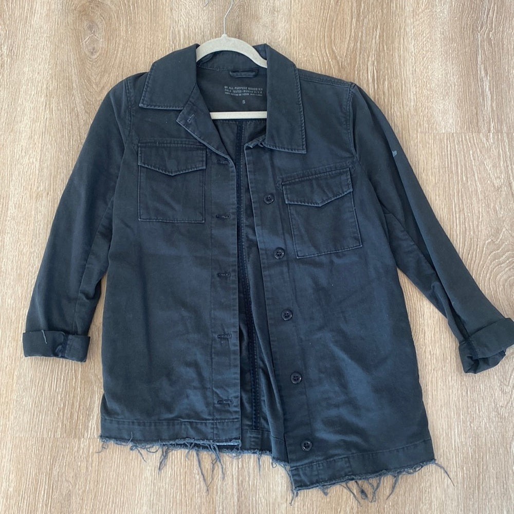 G1 Goods Women’s Black Denim Jacket Size S