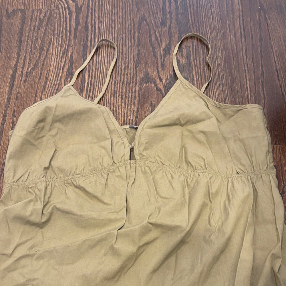 NWT Rails Women’s Olive Tiered Midi Dress Size Medium