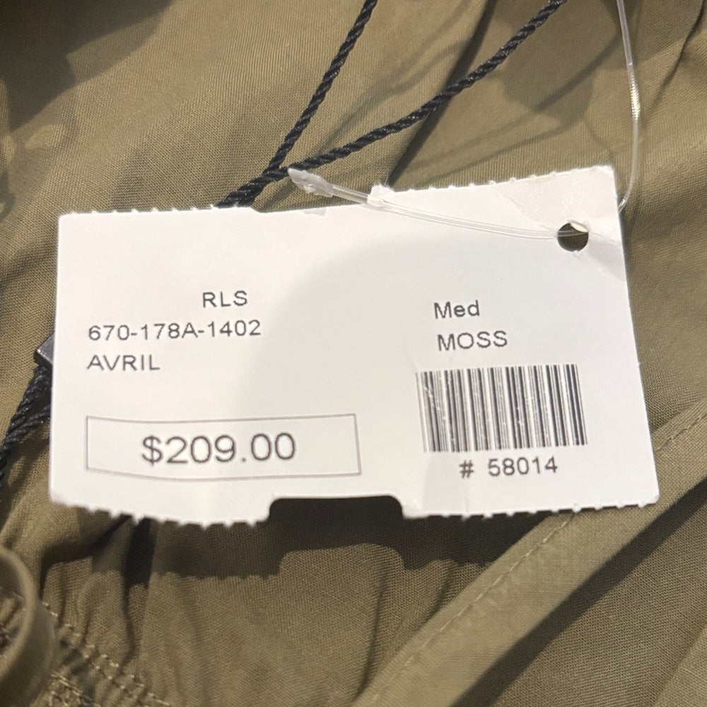 NWT Rails Women’s Olive Tiered Midi Dress Size Medium