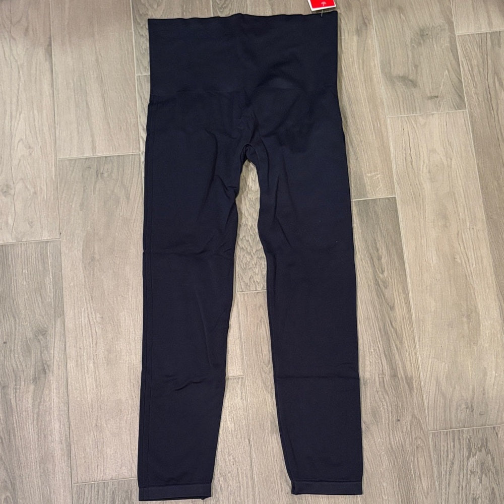NWT Spanx Women’s Navy Blue Leggings Size 2X