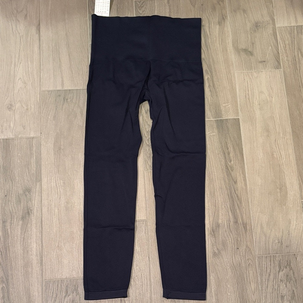 NWT Spanx Women’s Navy Blue Leggings Size 2X