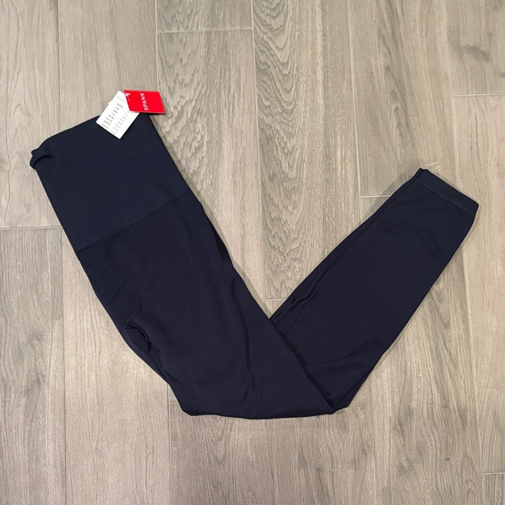 NWT Spanx Women’s Navy Blue Leggings Size 3X