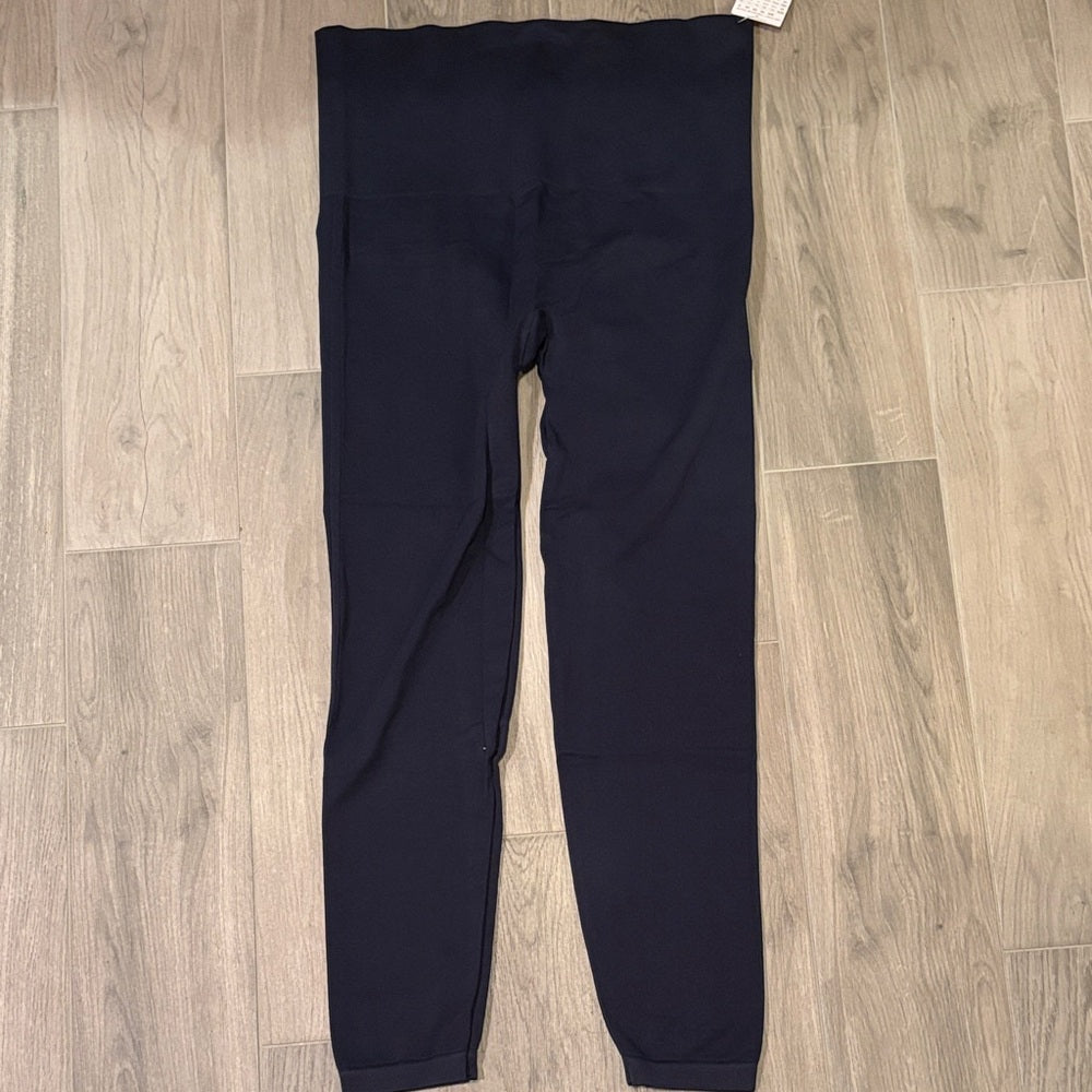 NWT Spanx Women’s Navy Blue Leggings Size 3X