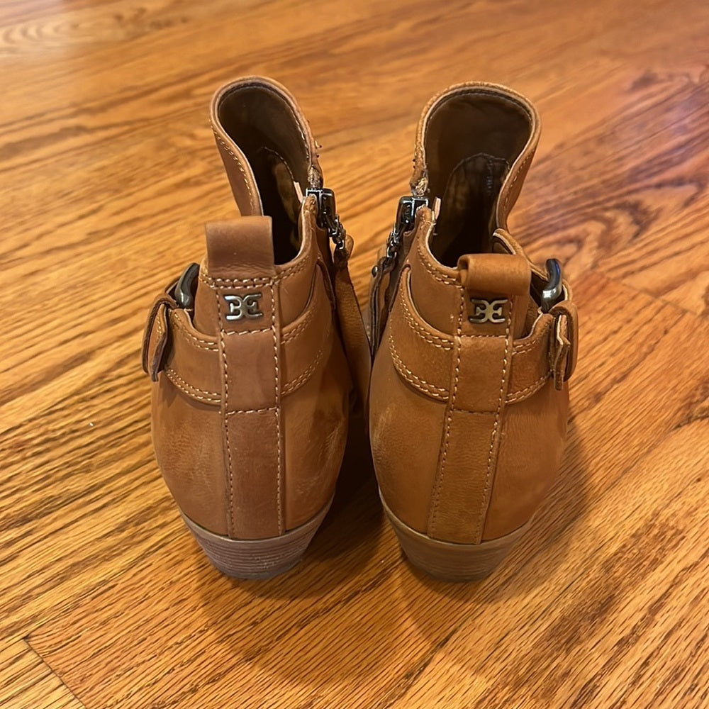 Sam Edelman Woman’s Brown Ankle Boots Size 8