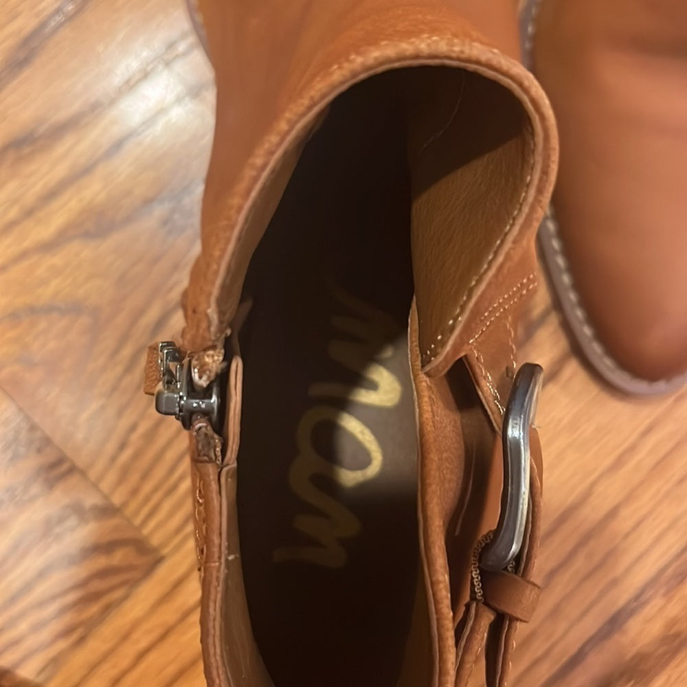 Sam Edelman Woman’s Brown Ankle Boots Size 8