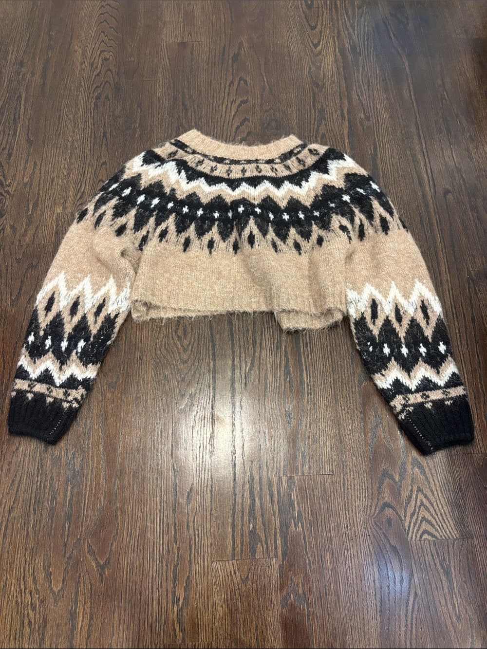 NWT Anthropologie Women’s Cropped Crewneck Cardigan One Size