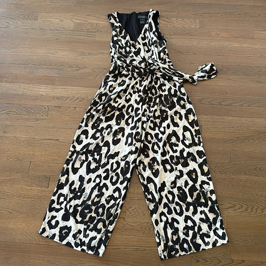 Karen Kane Women’s Cheetah Jumpsuit - Size Medium