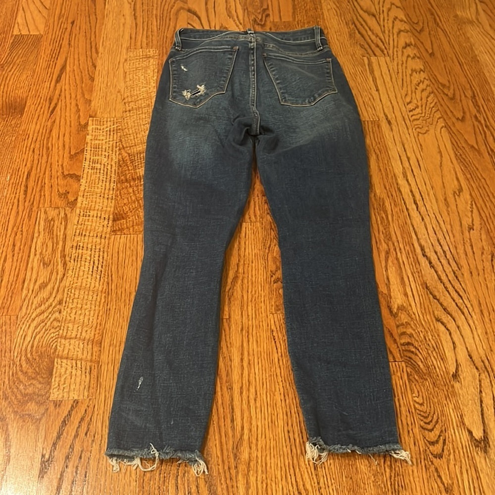 Abercrombie & Fitch Woman’s High Rise Super Skinny Ankle Jeans Size 25