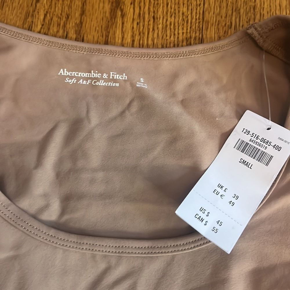 NWT Abercrombie & Fitch Woman’s Long Sleeve Bodysuit Size S