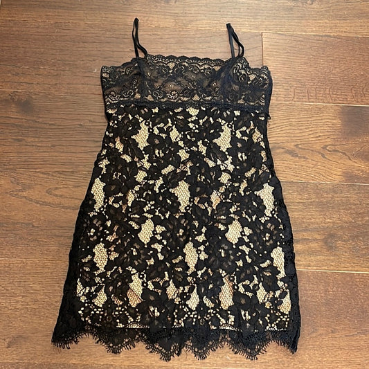 Majorelle Women’s Black Lace Dress Size Small