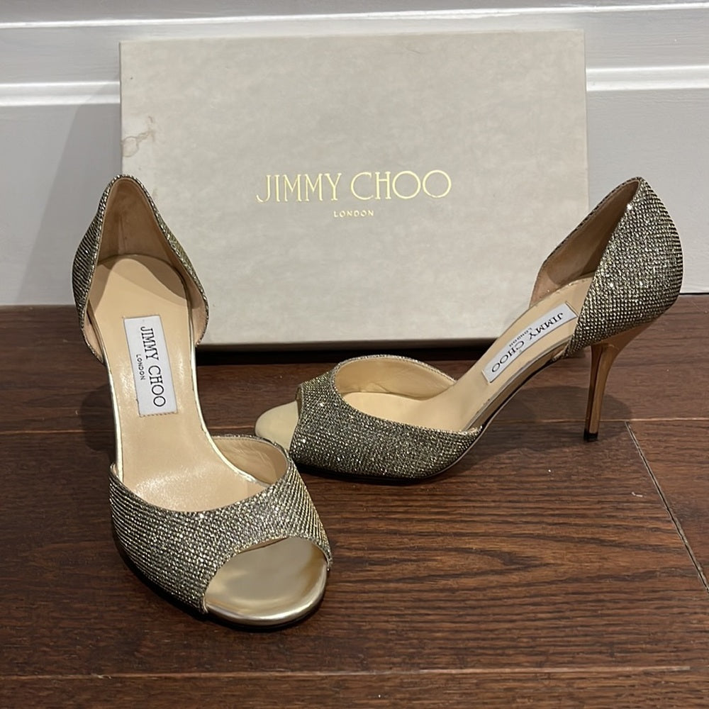 Jimmy Choo Peep Toe Pump Size 38/8