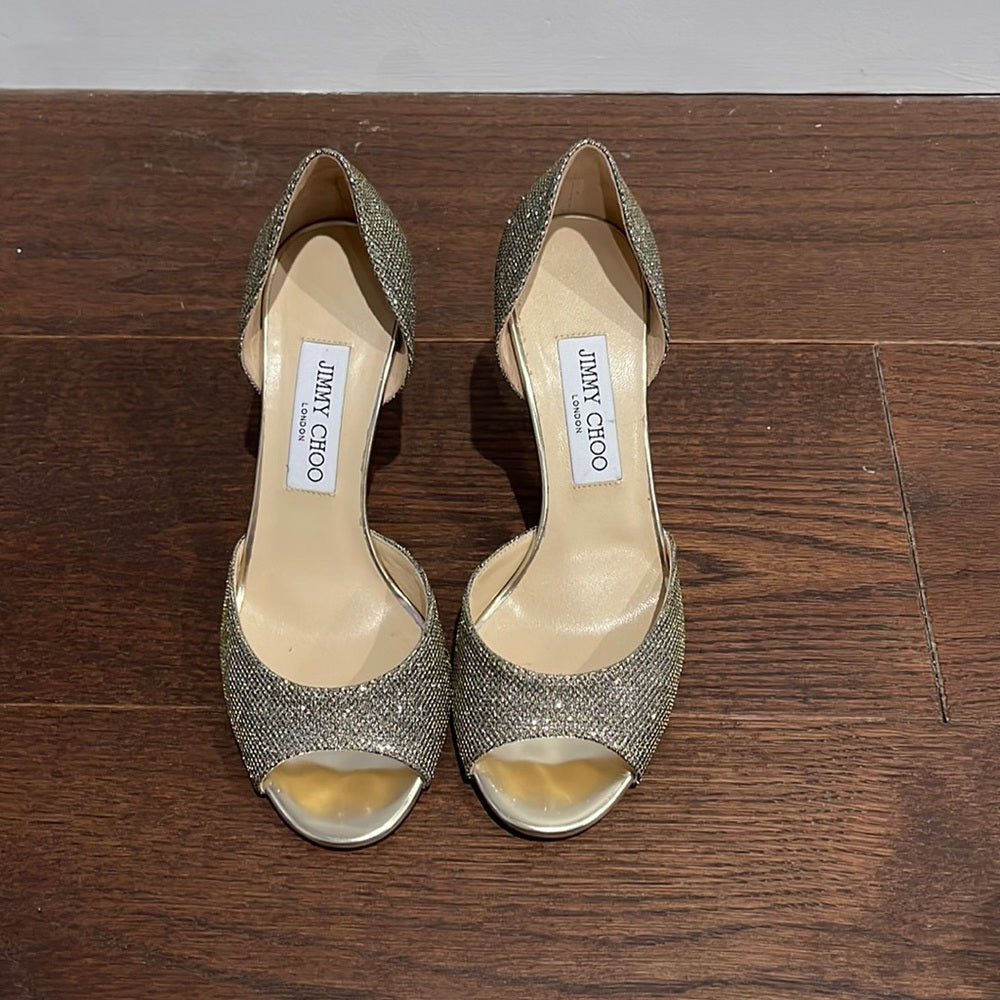 Jimmy Choo Peep Toe Pump Size 38/8