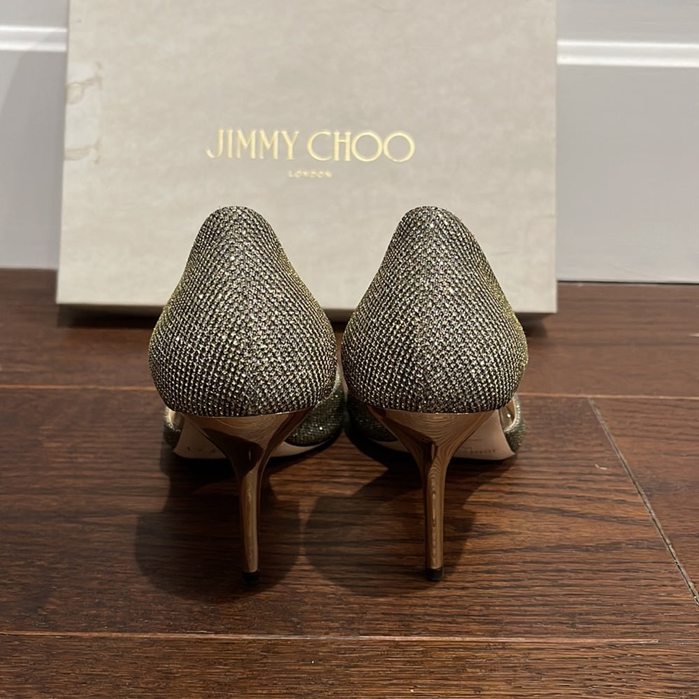 Jimmy Choo Peep Toe Pump Size 38/8