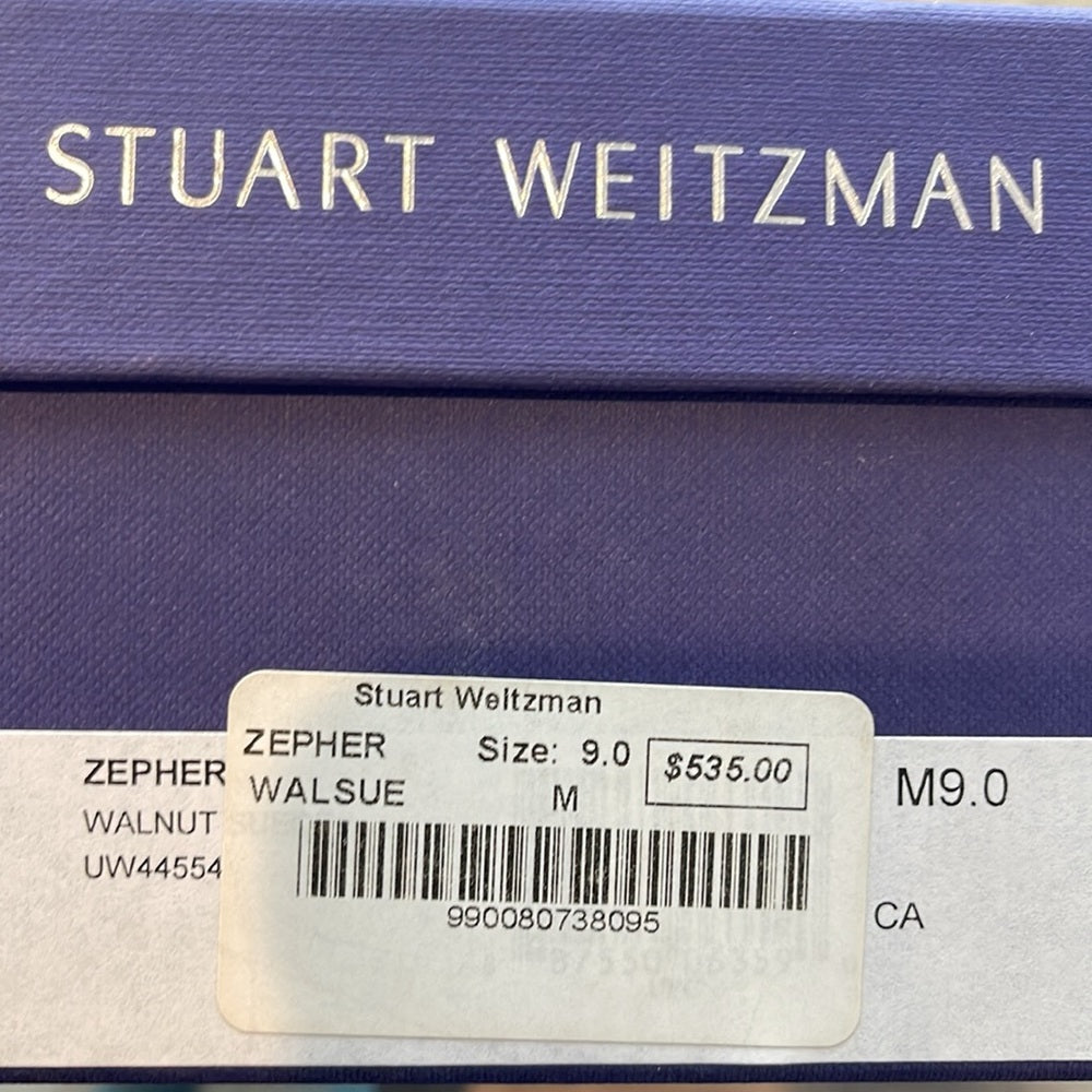 Stuart Weitzman Brown Suede Bots Size 9