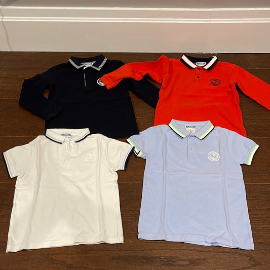 Jacadi Bundle Of Boys Polos Size 6