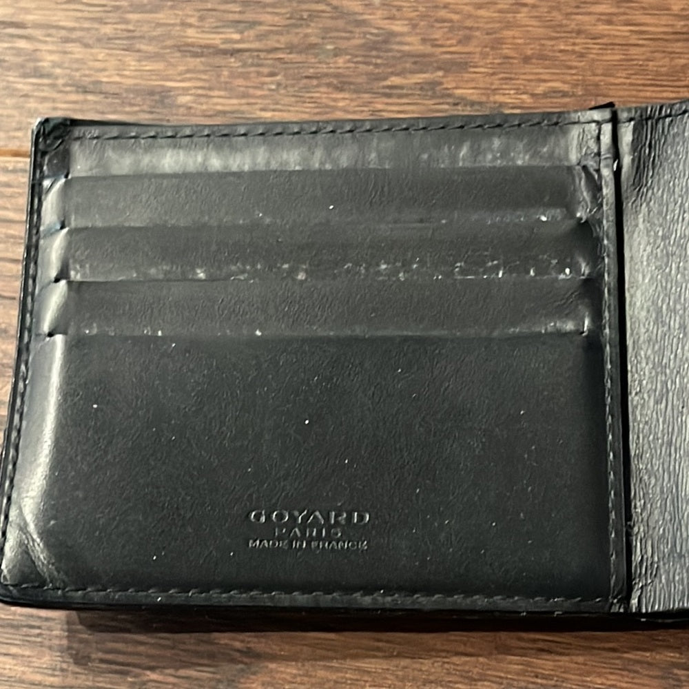 Goyard Men’s Wallet in Black