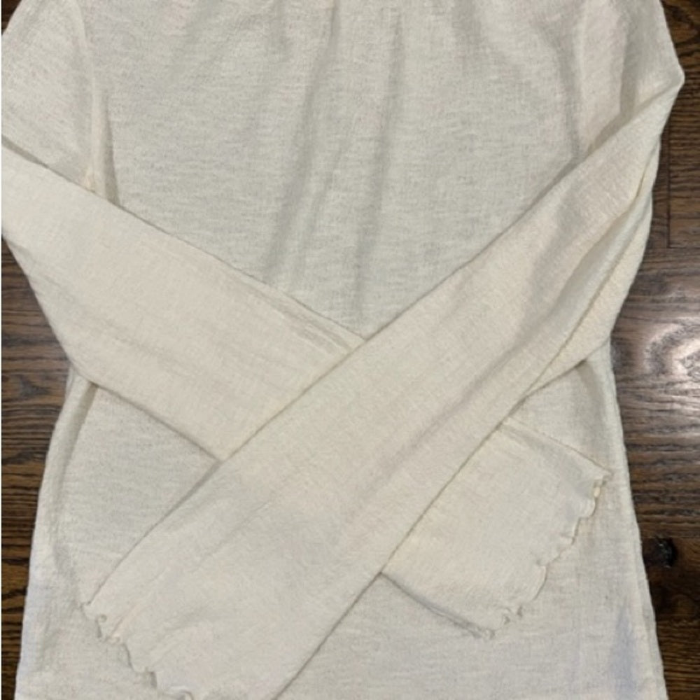 Madewell Texture & Thread Women’s White Blouse Size Small