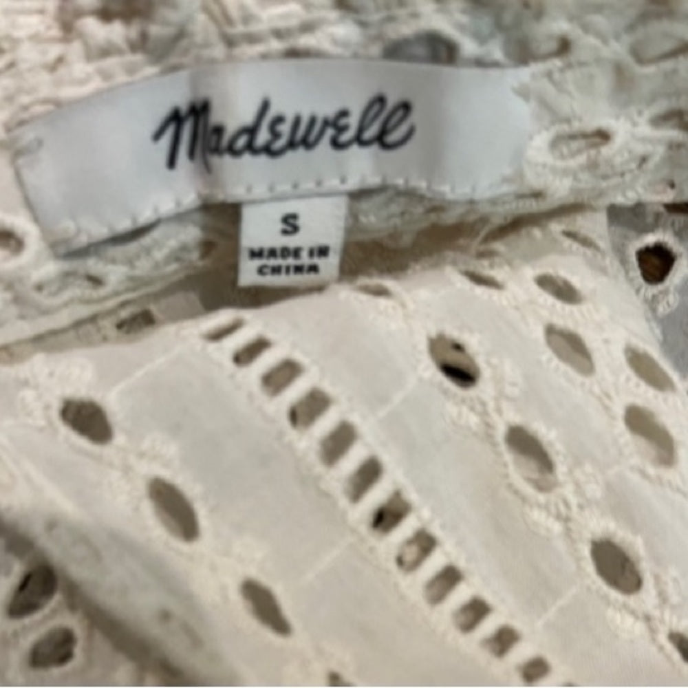 Madewell Women’s White Top Size Small
