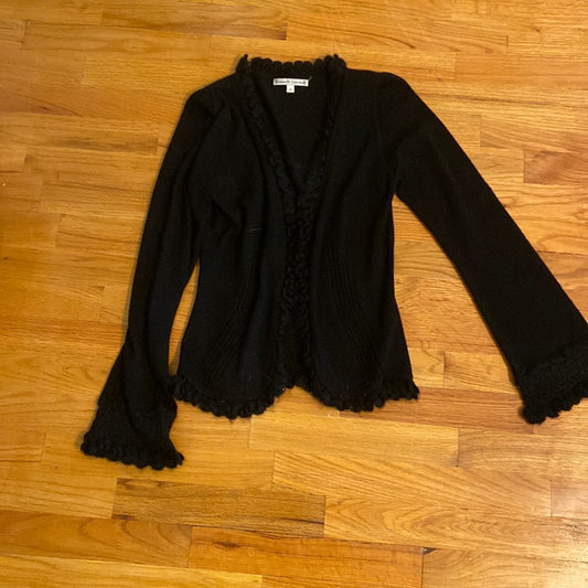 Women’s Nanette Lepore black cardigan. Size M