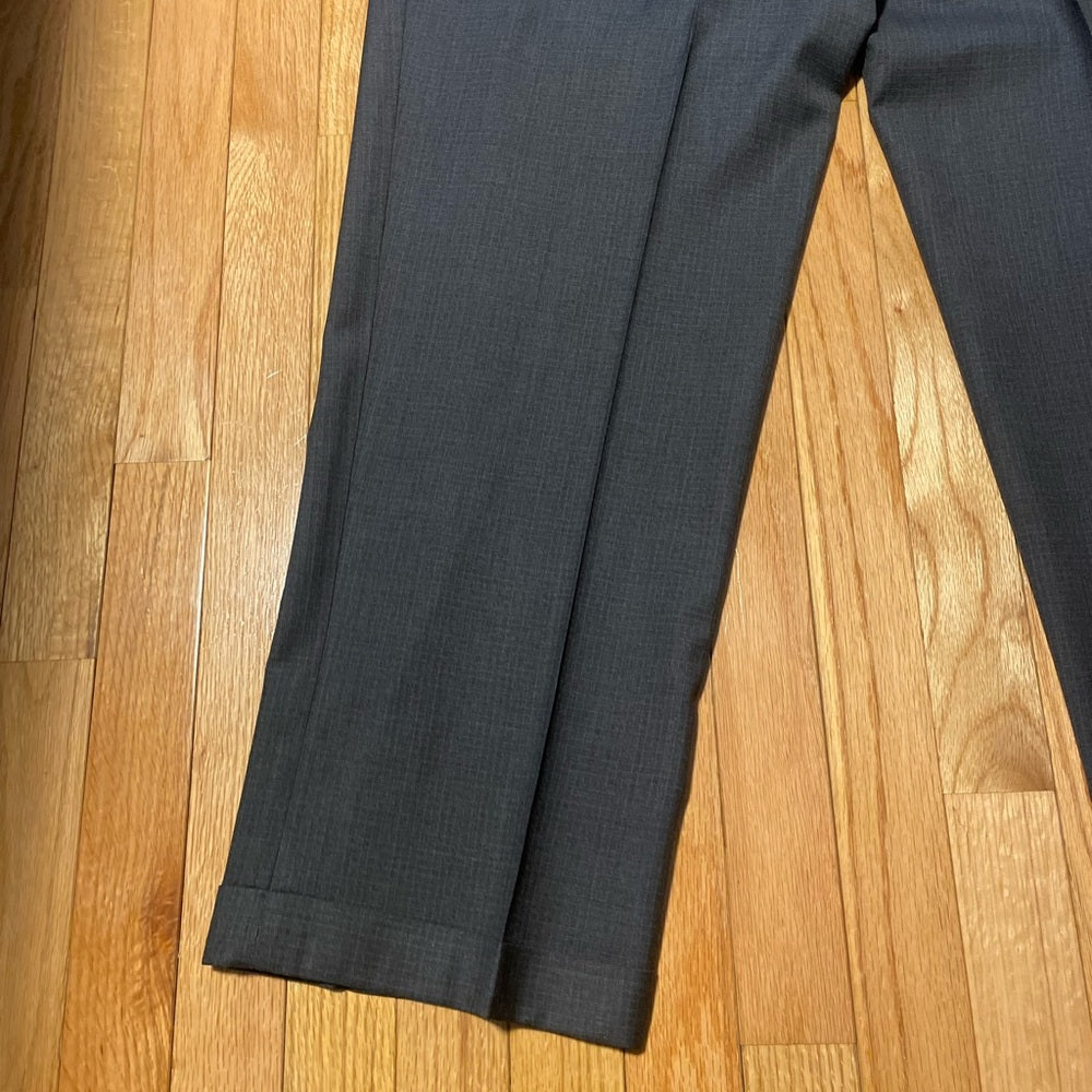 Zanella Platinum Men’s Dark Grey Dress Pants Size 44