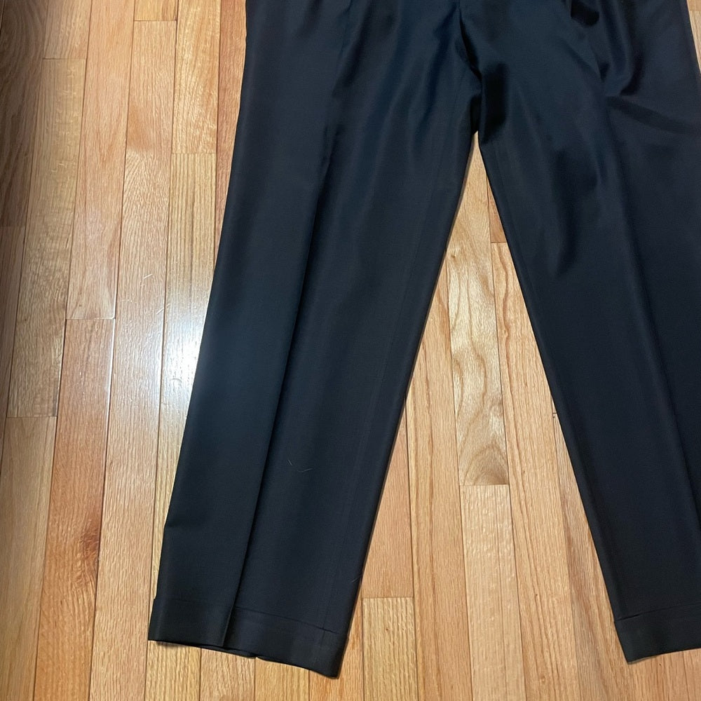 Ermenegildo Zegna Men’s Black Dress Pants