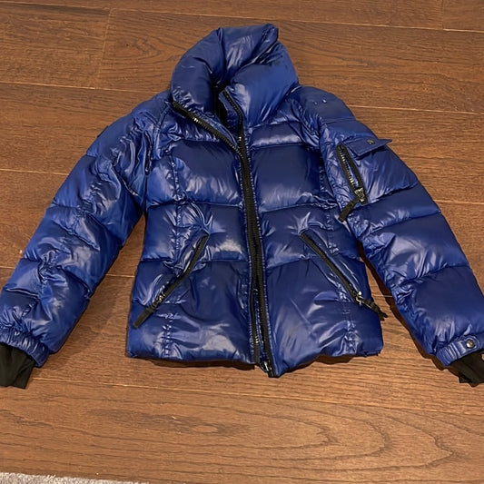 SAM Girls Freestyle Down Blue Jacket Size 12