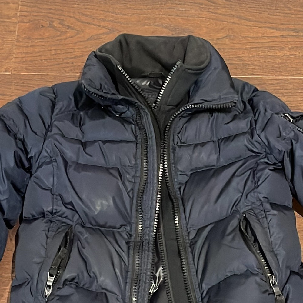 SAM Boys Puffer Down Jacket Navy Size 8