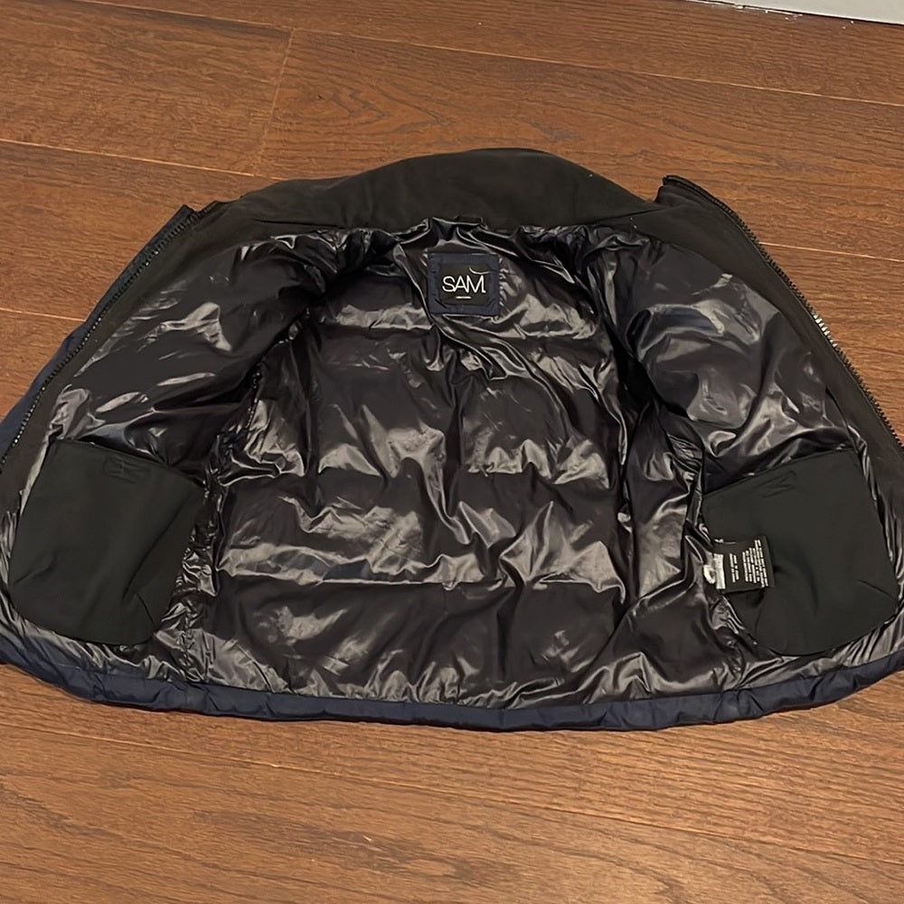 SAM Boys Puffer Down Jacket Navy Size 8