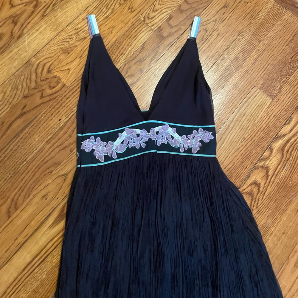 CATHERINE Malandrino Black Sleeveless Dress Size 4