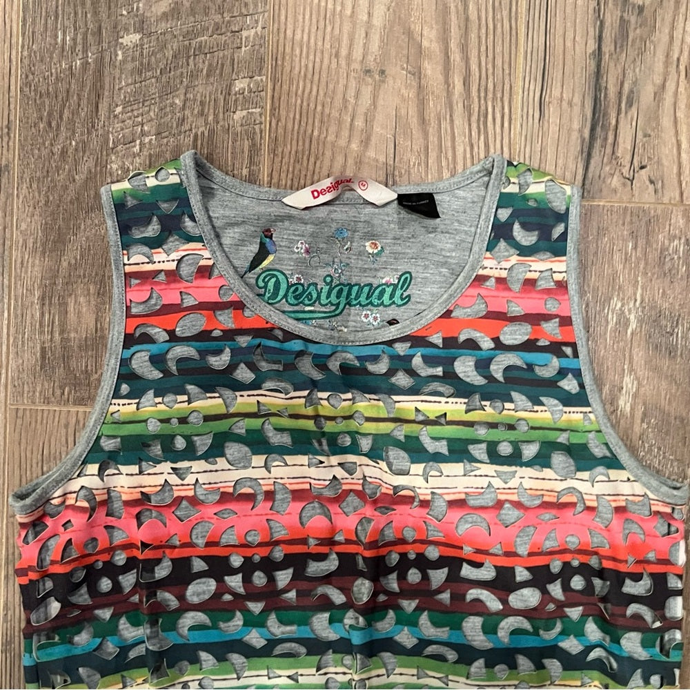 Desigual Women’s Colorful Dress Size Medium