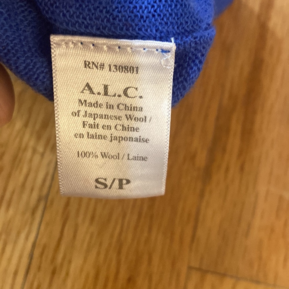 Women’s A.L.C sweater. Blue. Size S