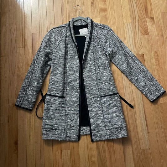 Rebecca Taylor Grey and Black Jacket Size 6