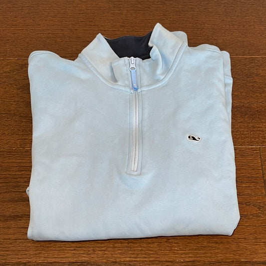 Vineyard Vines Men’s Blue Quarter Zip Size XL